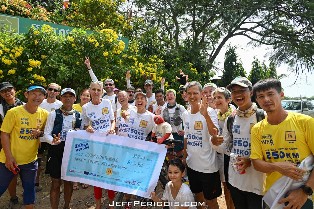 Arrivée 250Km along the Mekong 2023